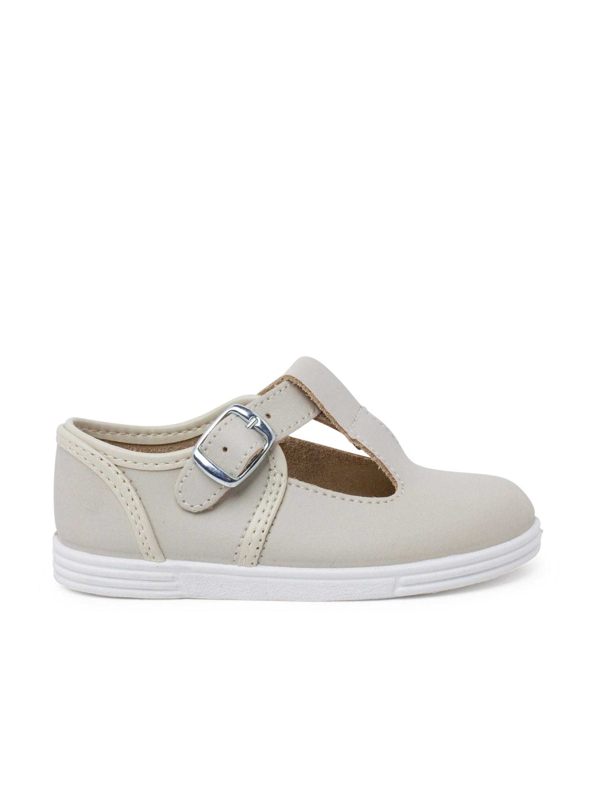 Pisamonas First-Step Shoes in Beige