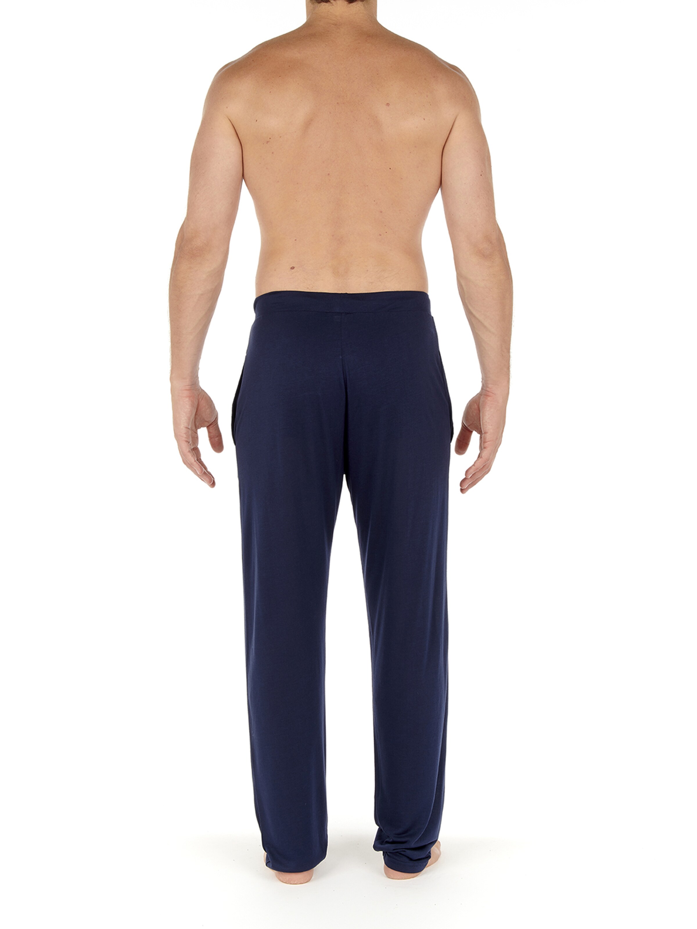 HOM Pyjamabroek ' Cocoon ' in Blauw
