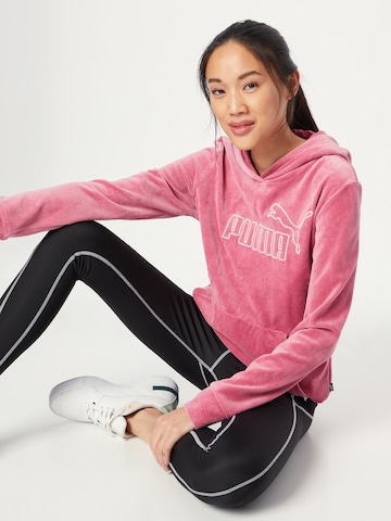 PUMA Athletic Sweatshirt in Pink