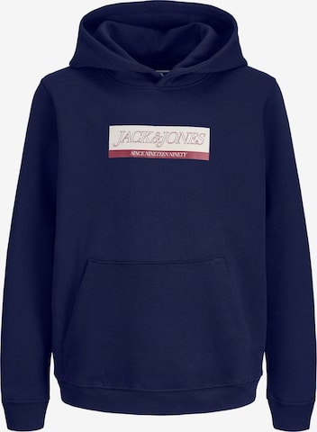 Jack & Jones Junior - Sudadera en azul: frente