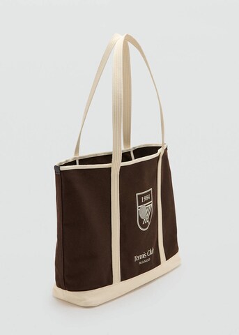 MANGO MAN Shopper in Braun