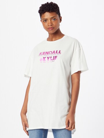 KENDALL + KYLIE T-Shirt in Weiß: predná strana