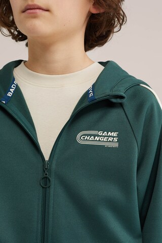 WE Fashion Кофта на молнии в Зеленый