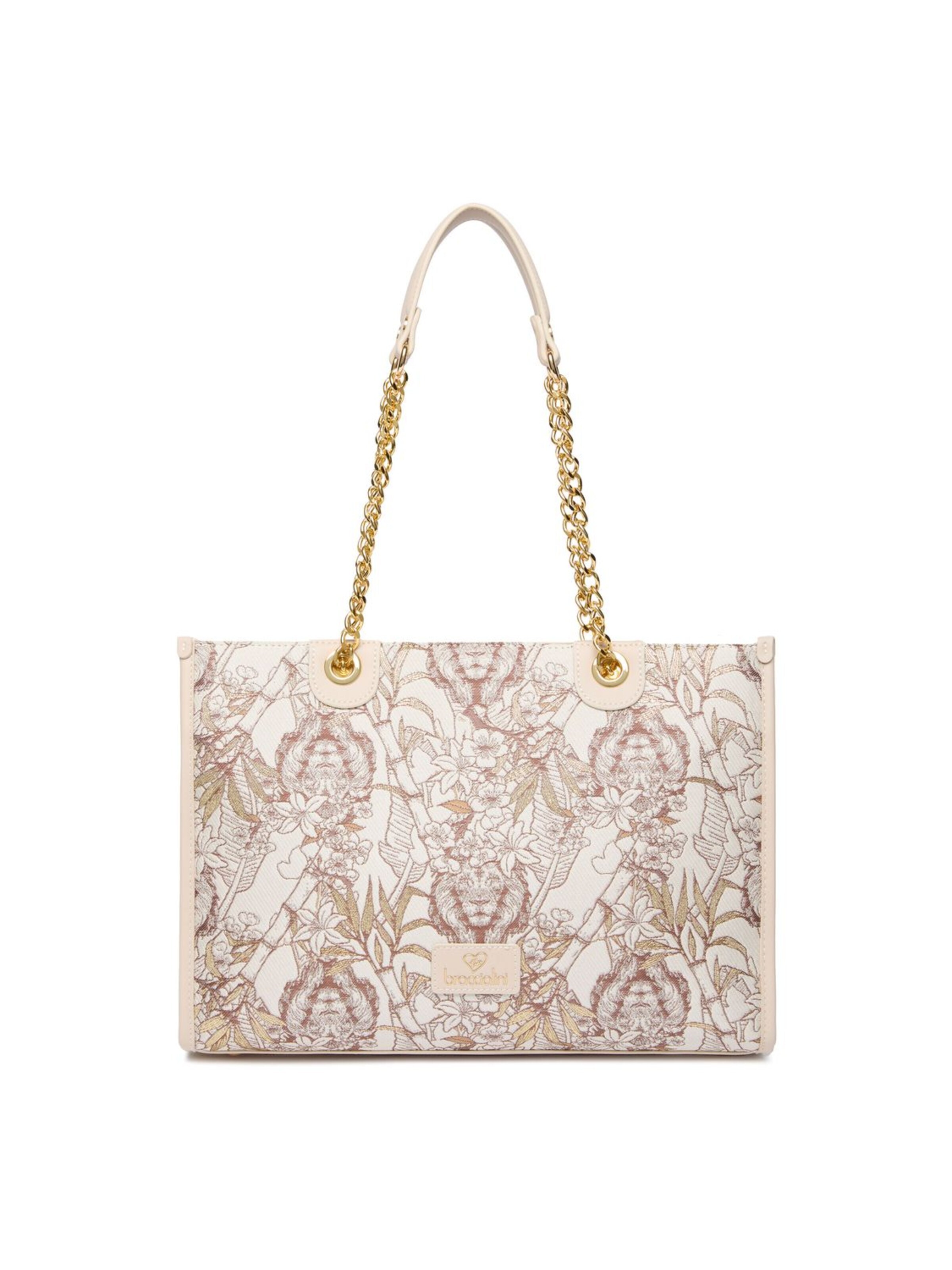 Shopper 'Jacquard' in One Size Braccialini di colore beige, Visualizzazione prodotti
