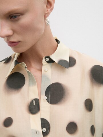 MANGO Bluse 'MANSUR' in Pink