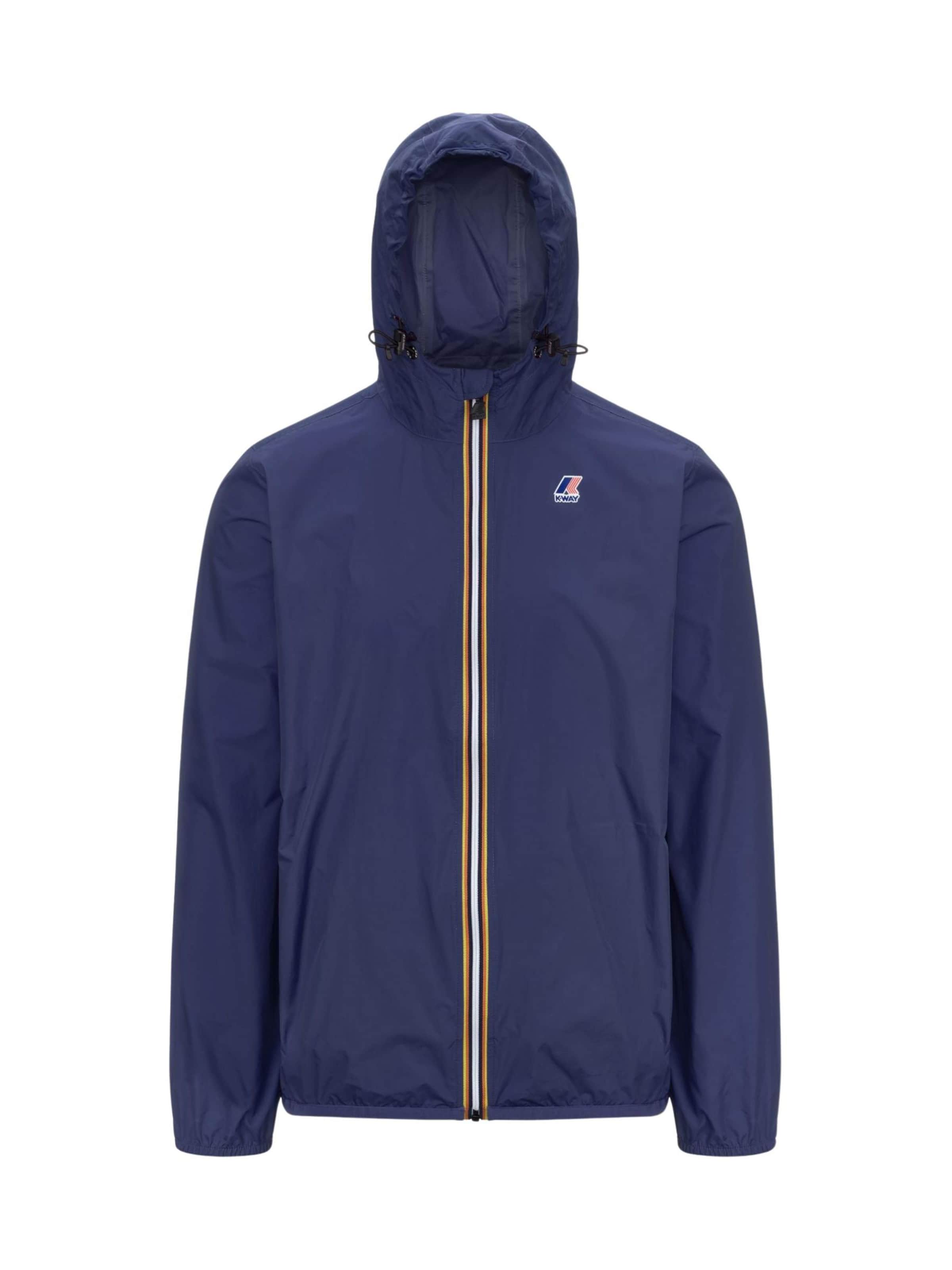 K-Way Tussenjas 'K-WAY 4.0 CLAUDE' in Blauw: voorkant