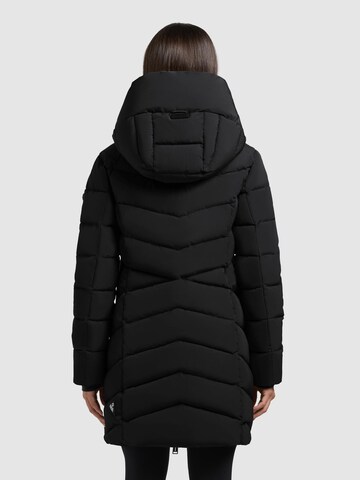khujo Winter Coat 'Dier' in Black