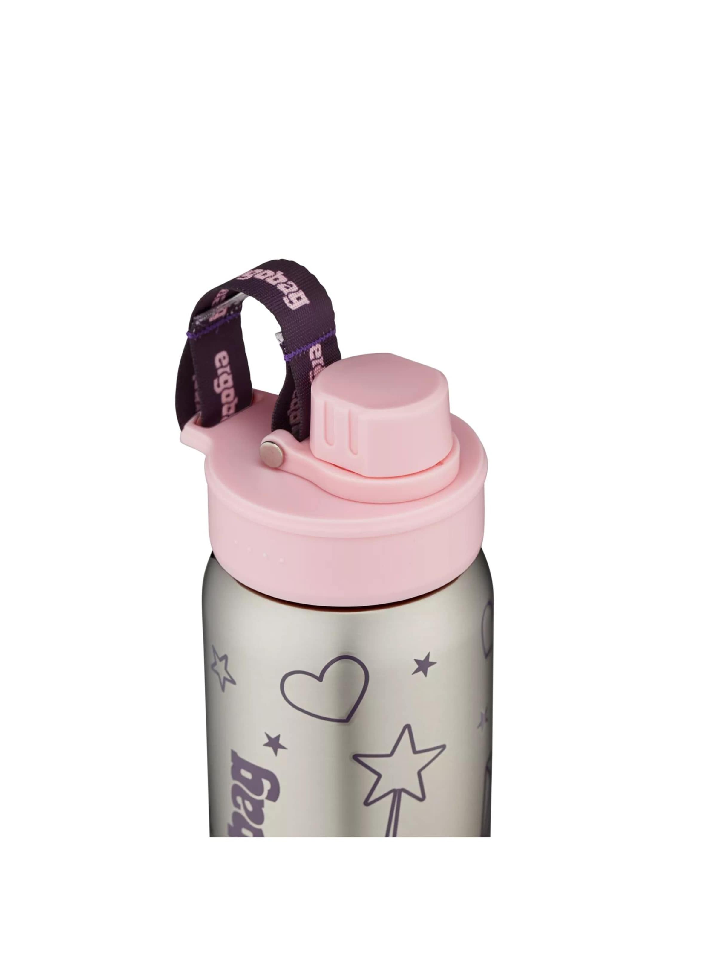ergobag Drinking Bottle 'Trinkflasche Edelstahl Trinkflasche' in Pink