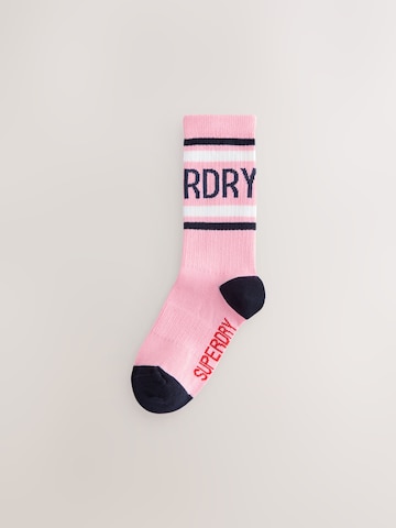 Superdry Носки в Ярко-розовый