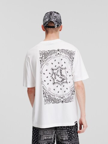 KARL LAGERFELD JEANS T-Shirt in Weiß