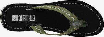 Ethletic T-Bar Sandals in Black