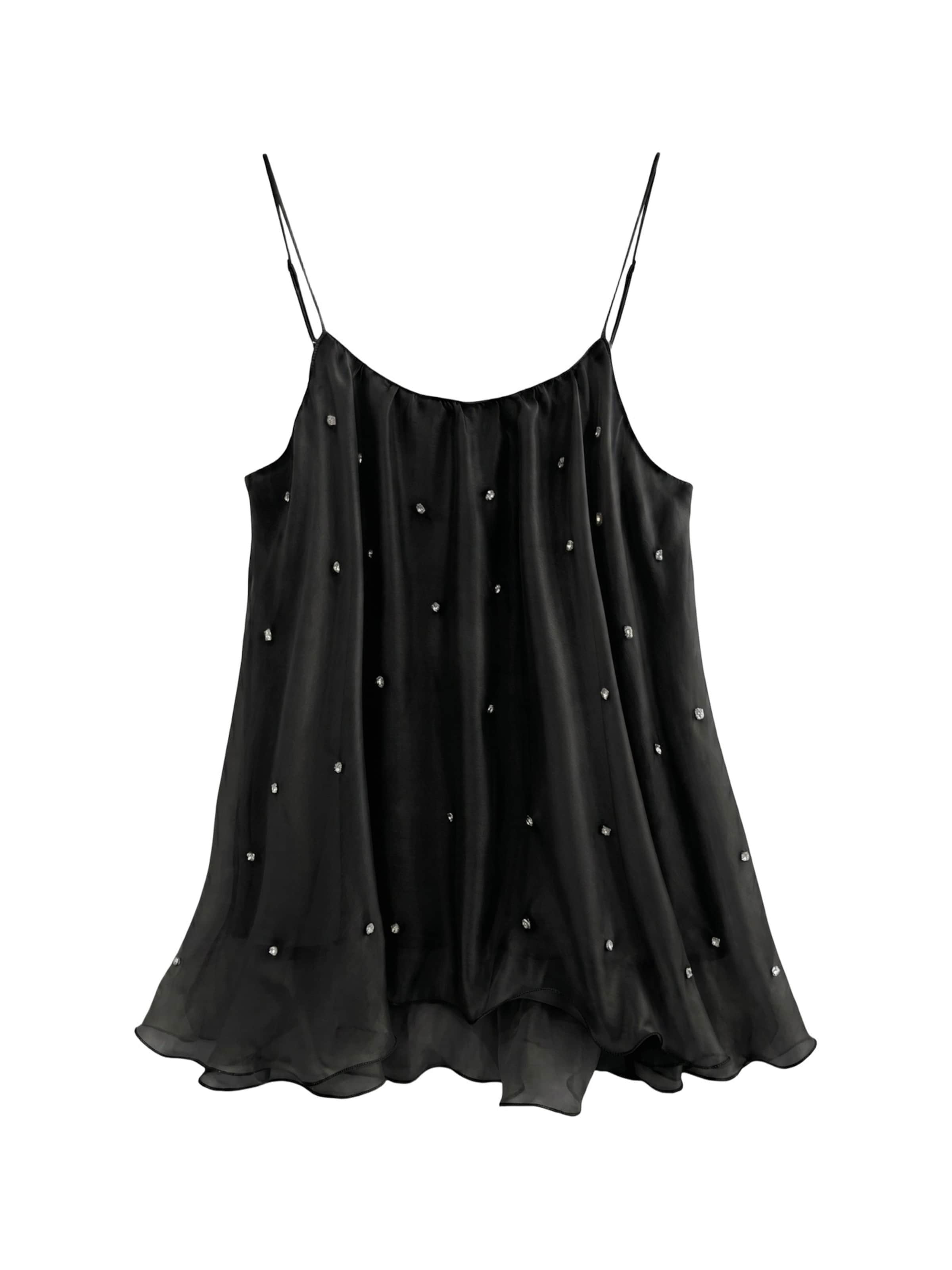 Top di Roberta Rossi in nero: frontale