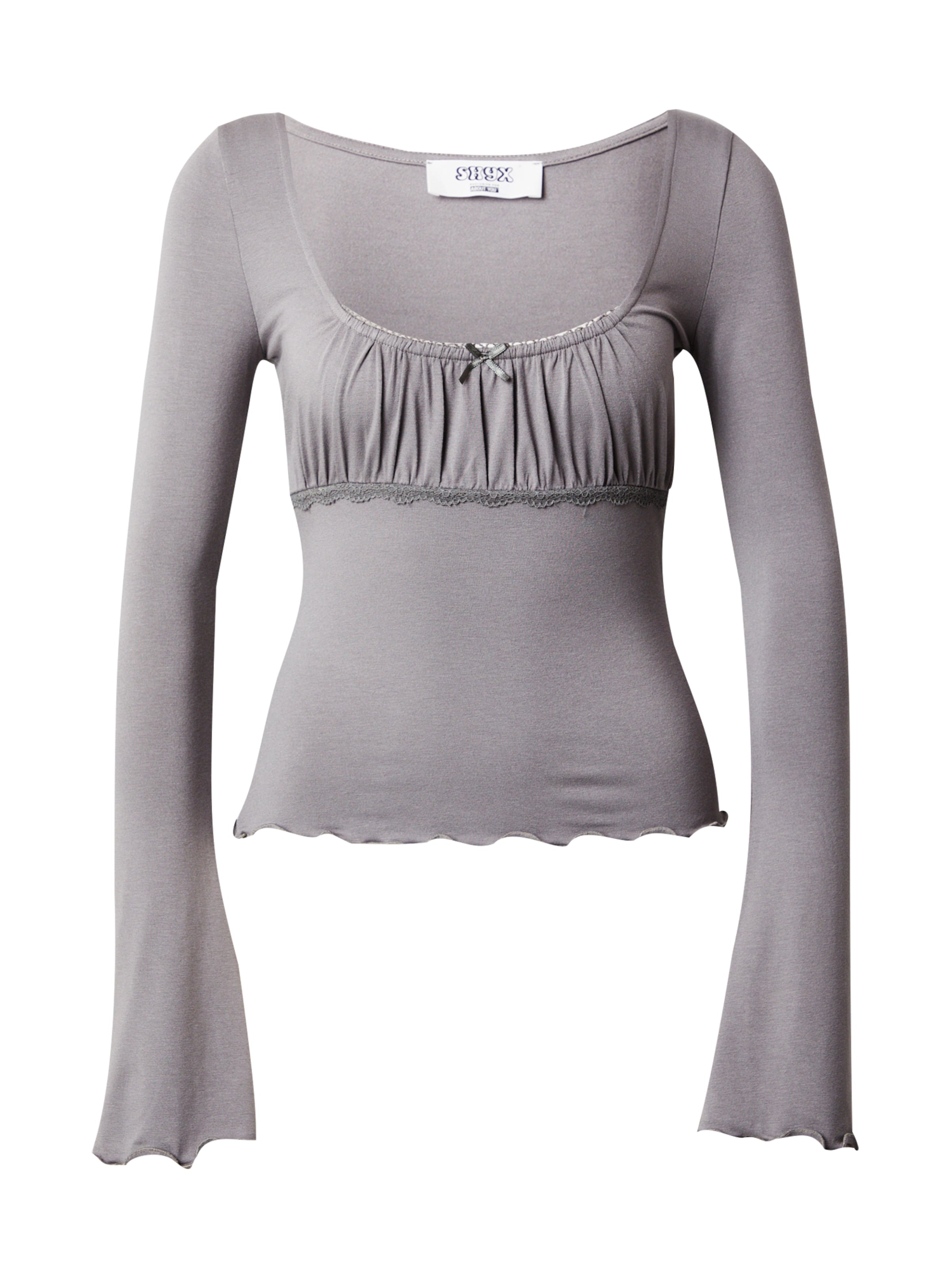 SHYX - Camiseta en gris: frente