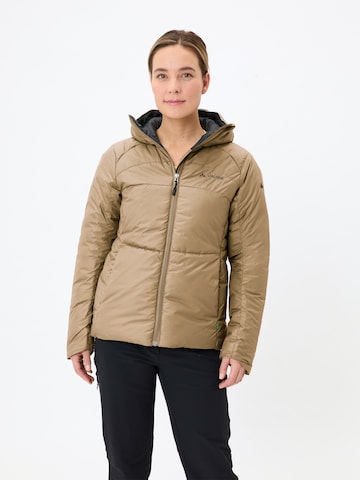 VAUDE Outdoorjas 'Neyland' in Beige: voorkant