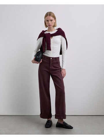 Maglietta di Scalpers in bianco: frontale