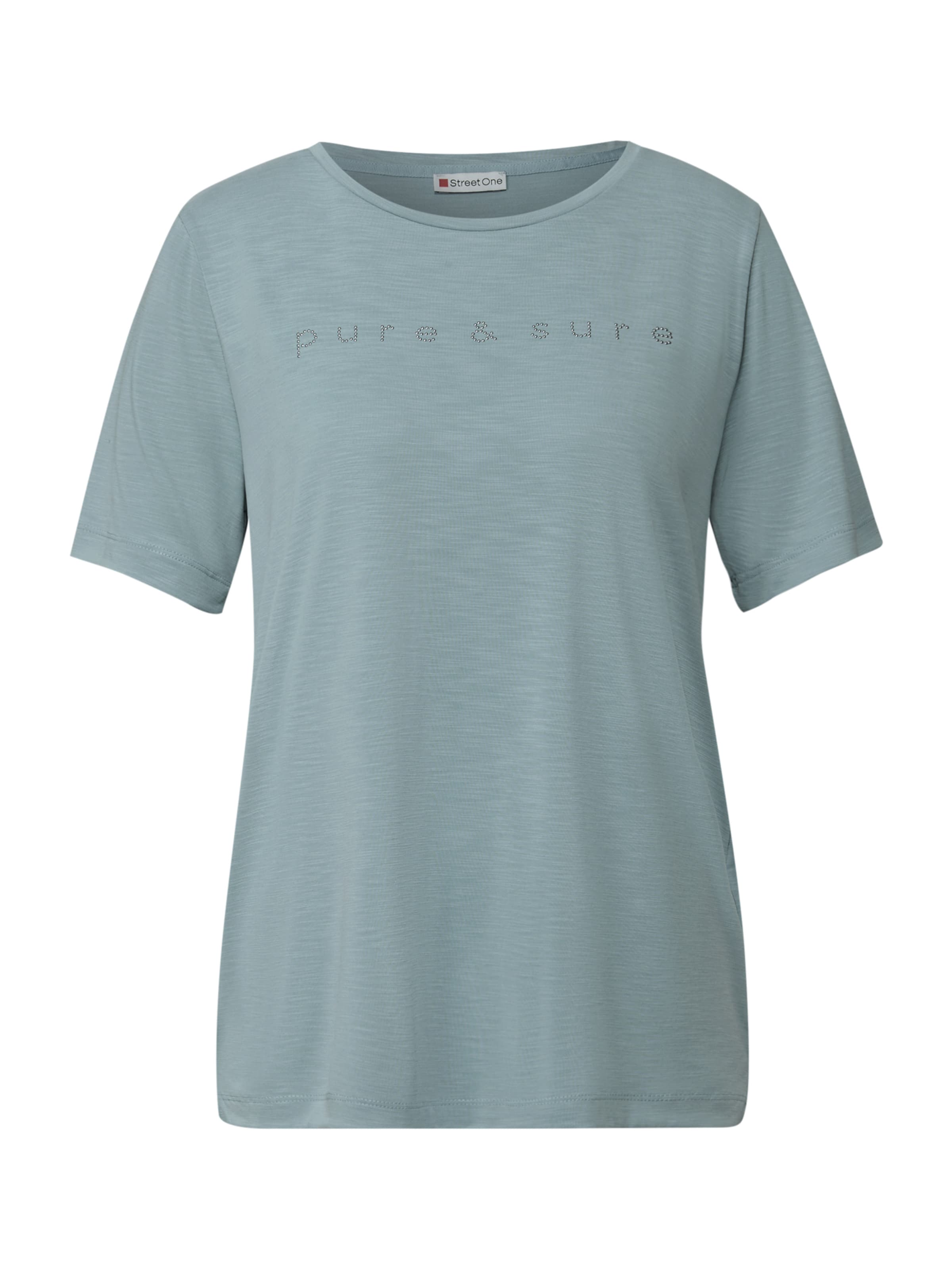 Maglietta di STREET ONE in blu: frontale