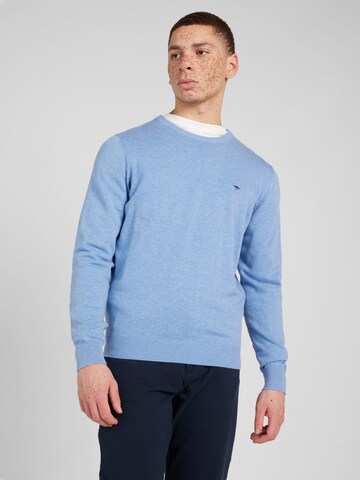 FYNCH-HATTON - Pullover em azul: frente