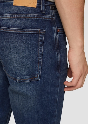 QS Tapered Jeans 'Shawn' in Blauw