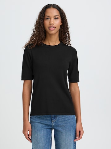 ICHI Tröja 'IHLULS' i svart: framsida