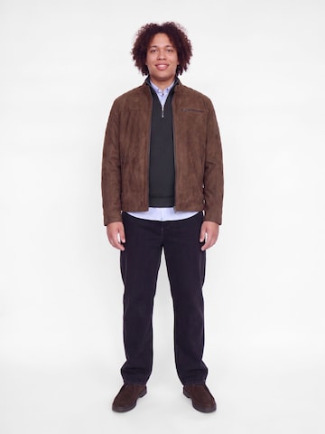 Jack & Jones Plus Svetr 'JPRBlustanley' – modrá