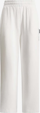 Wide Leg Pantalon Red Bull Racing x Pepe Jeans en blanc : devant
