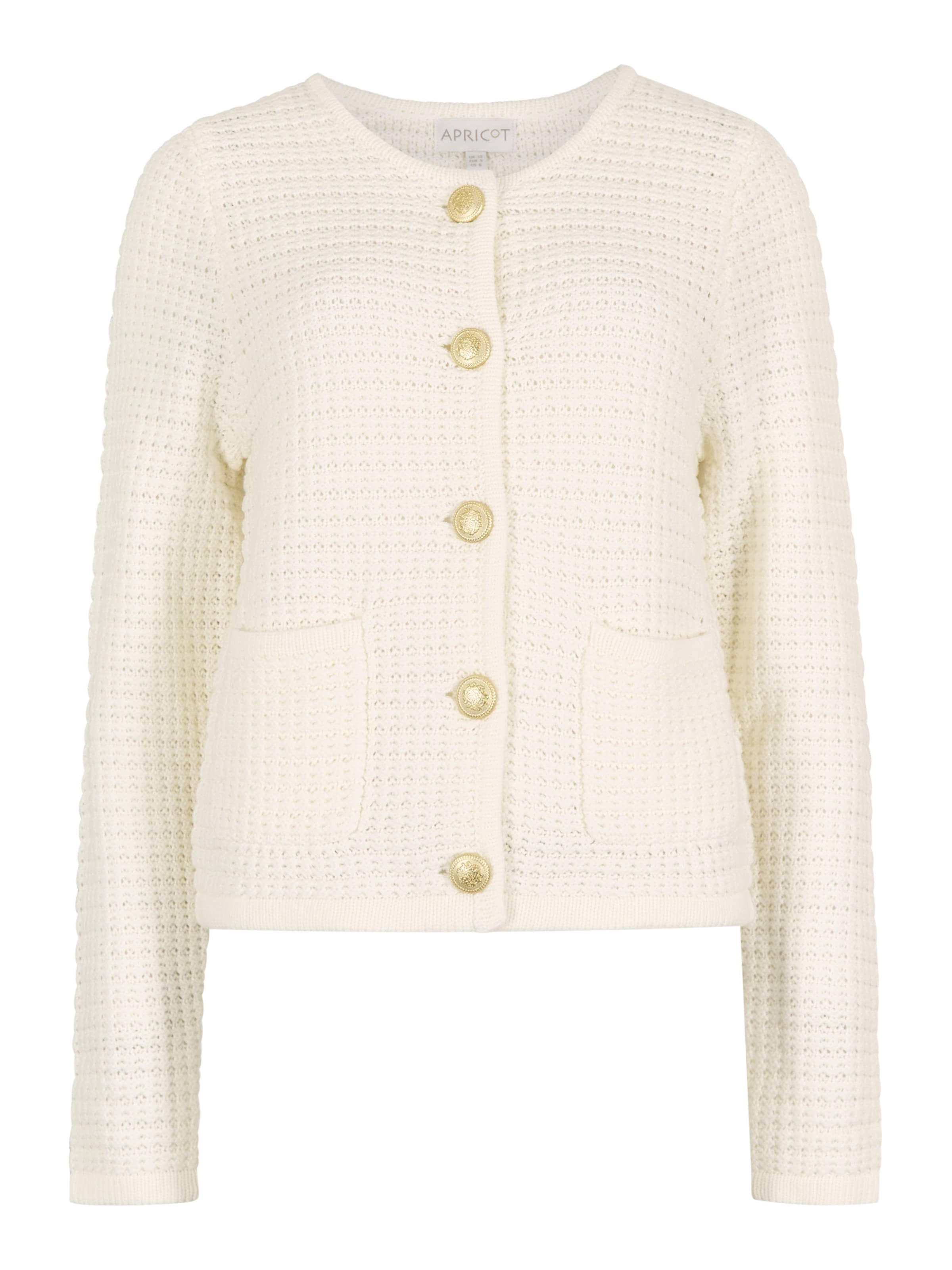 Cardigan ' ' Apricot en beige : devant