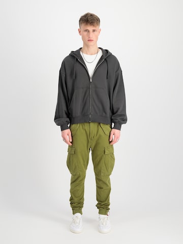 ALPHA INDUSTRIES - Tapered Pantalón cargo en verde