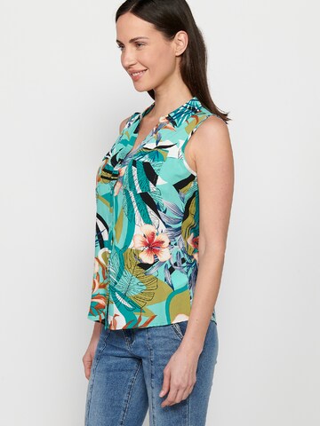 KOROSHI Blouse in Blauw