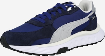 Baskets basses 'Wild Rider Pickup' PUMA en bleu : devant