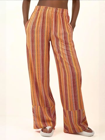 Hiccup Wide Leg Hose in Orange: Vorderseite
