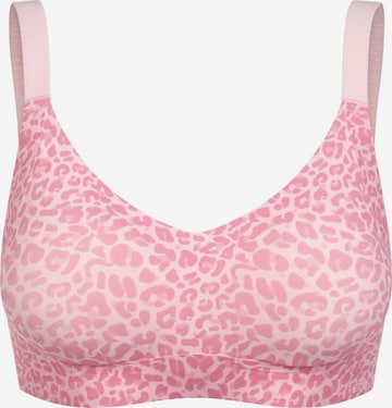 cfab Behå 'Seamless Compact Push-Up BH' i rosa: framsida