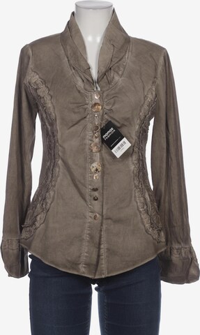 Elisa Cavaletti Blouse & Tunic in M in Grey: front