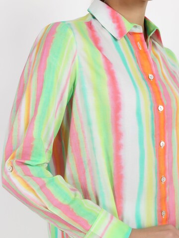 VICCI Germany Hemdbluse in schönem Farbmix in Mischfarben