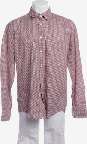 BOSS Black Button Up Shirt in L in Mixed colors: front