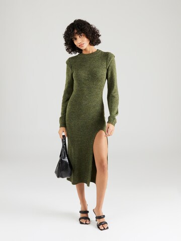 SOMETHINGNEW Knitted dress 'KIARA' in Green