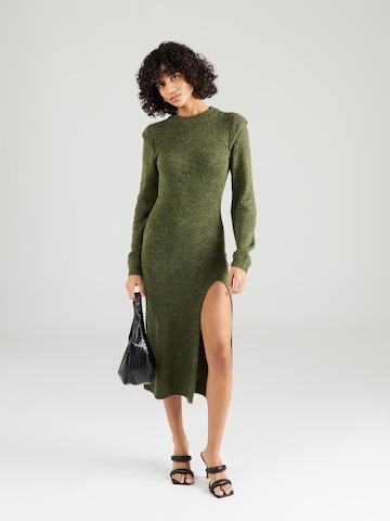 SOMETHINGNEW Knit dress 'KIARA' in Green