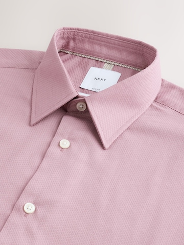Coupe slim Chemise Next en rose