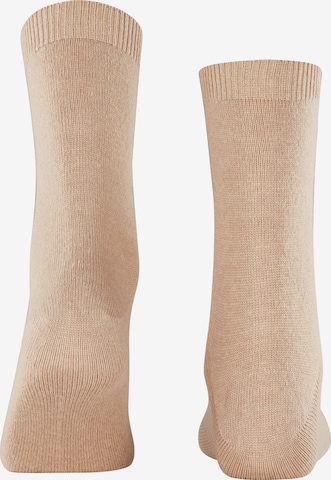 FALKE Socks 'Cosy Wool' in Beige