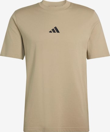 T-Shirt fonctionnel 'Essentials' ADIDAS SPORTSWEAR en vert : devant