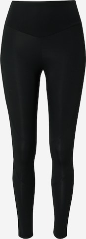 Skinny Pantaloni sportivi 'Make Me Zen 2.0' di HKMX in nero: frontale