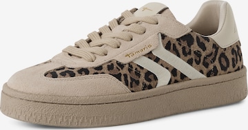 Sneaker bassa di Tamaris in marrone: frontale