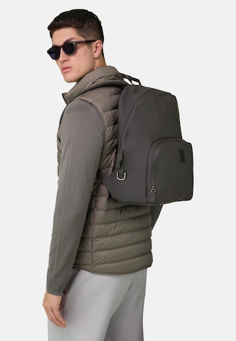 Boggi Milano Backpack 'B Tech' in Grey: front