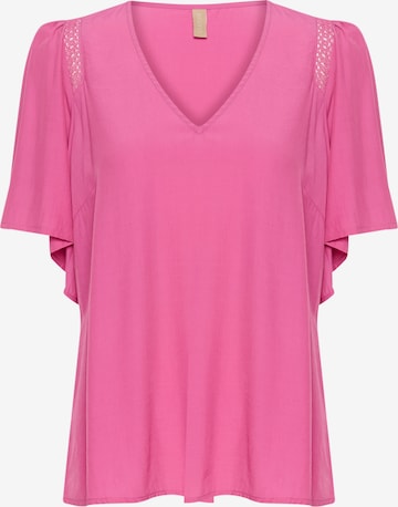 CULTURE Blouse 'Sif Asmine' in Roze: voorkant