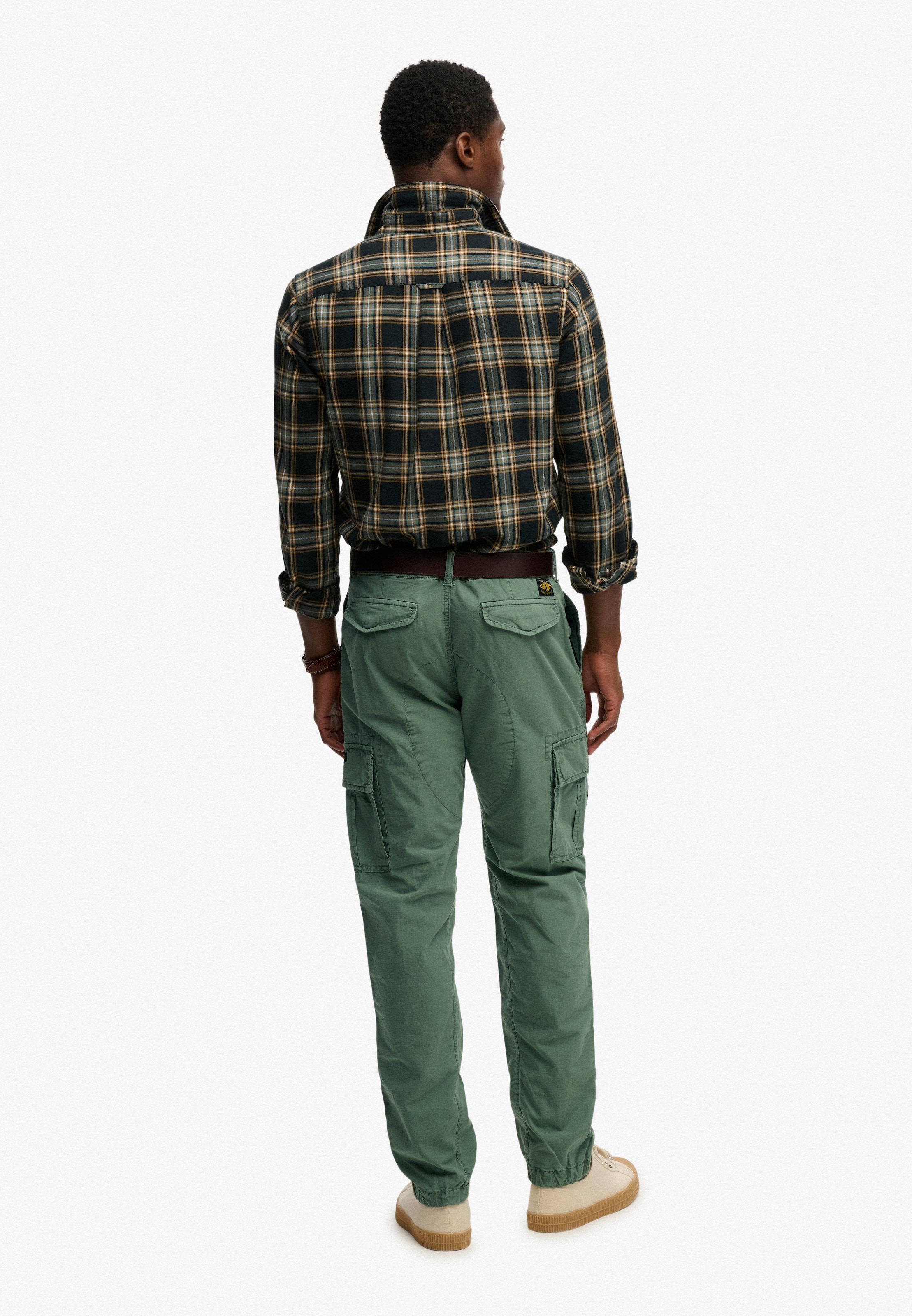 Superdry & Co Regular Hose in Grün