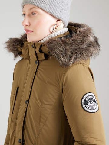 Superdry Parka zimowa 'ASHLEY EVEREST' w kolorze zielony