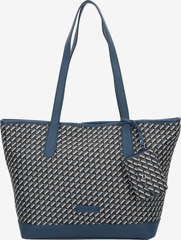 TOM TAILOR Shopper in Blau: Vorderseite