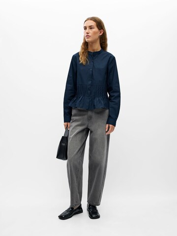 Camicia da donna 'OBJAdona' di OBJECT in blu