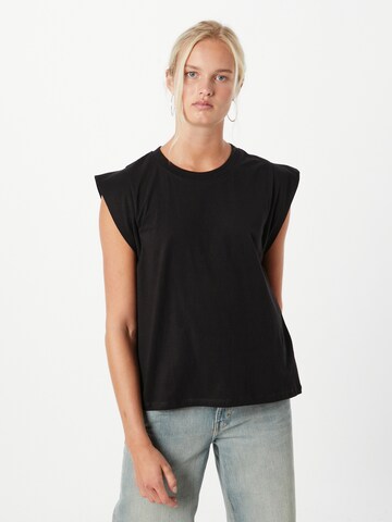 T-shirt 'Deborah' Peppercorn en noir : devant