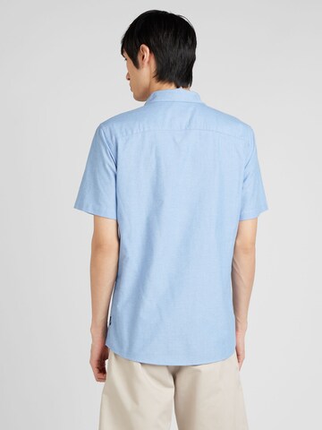 mėlyna Only & Sons Priglundantis modelis Marškiniai 'ALVARO'