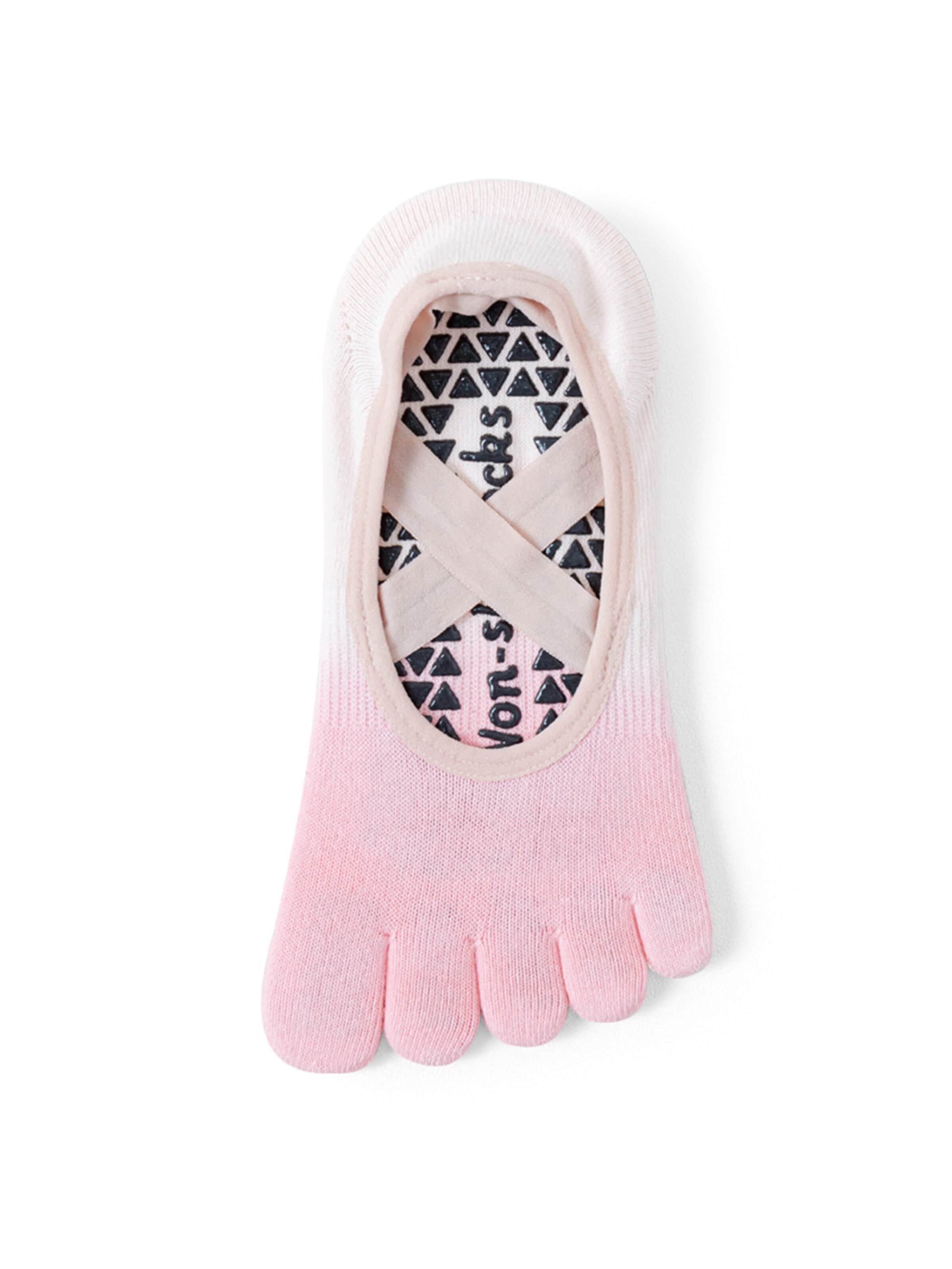 Millo Athletic Socks 'Freedom Yoga' in Pink